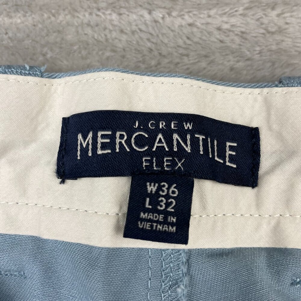 J Crew Mercantile Flex Flat Front Khakis Pants Men's Size 36x32 - Picture 6 of 9
